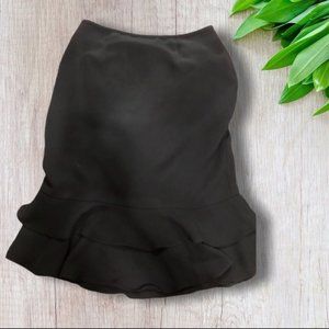 Jupe à volants noire Joseph Ribkoff